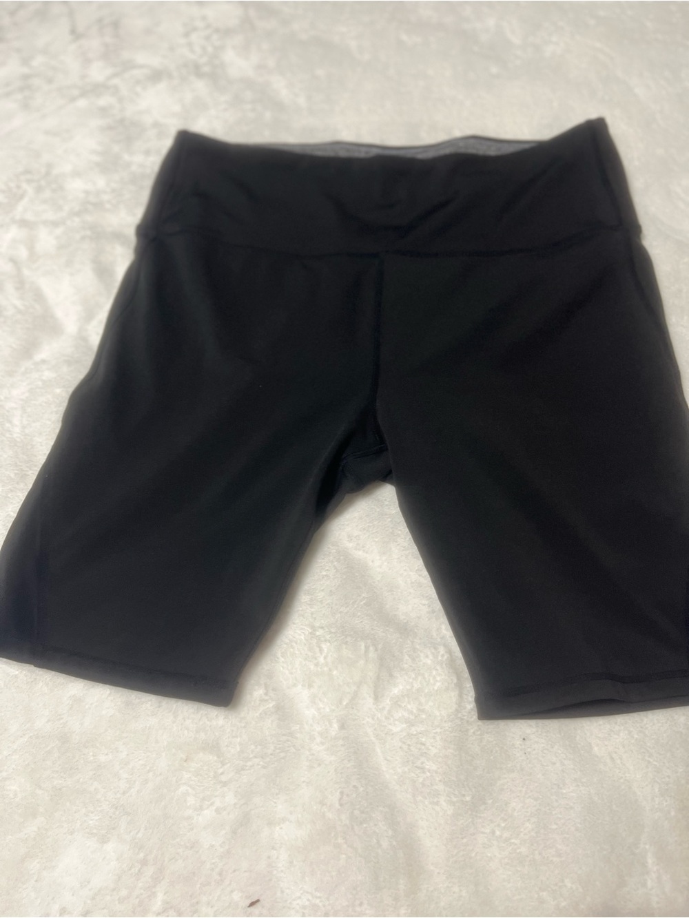 Legend Women's Black High-Rise Athletic Bike Shorts